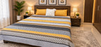 Basant Stripe Bedsheet Set